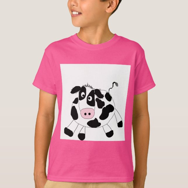T-shirts et cadeaux de vache à ferme (Devant)