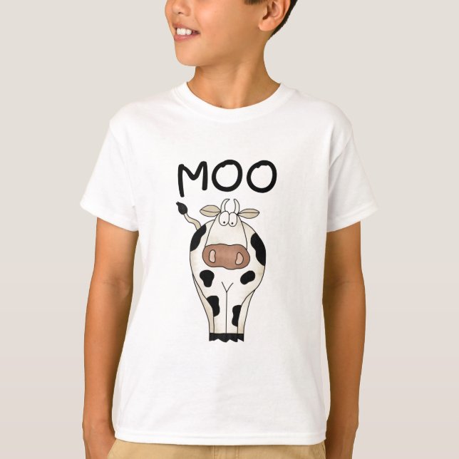 T-shirts et cadeaux de vache à MOO (Devant)