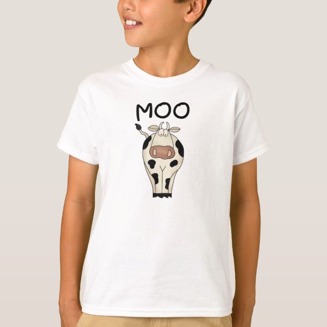 T-shirts et cadeaux de vache à MOO (Devant)