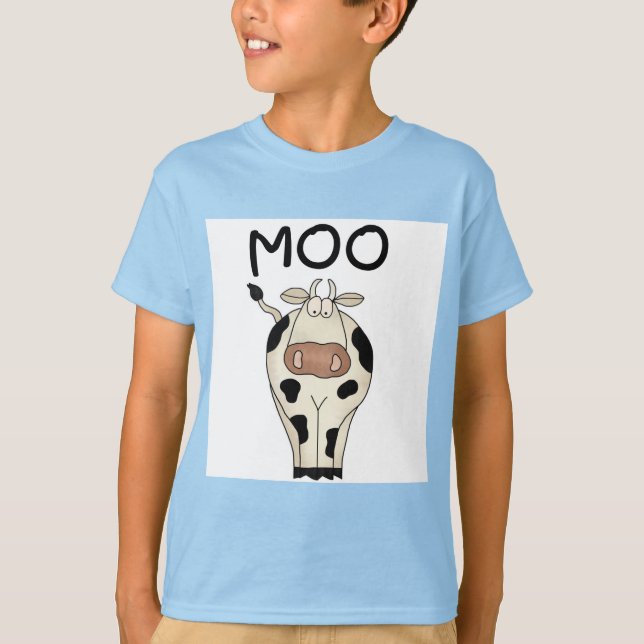 T-shirts et cadeaux de vache à MOO (Devant)