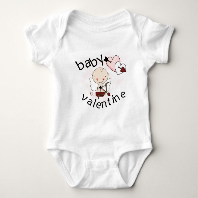 T-shirts et cadeaux de Valentine de bébé (Devant)