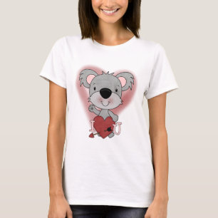 T-shirts et cadeaux de Valentine de koala
