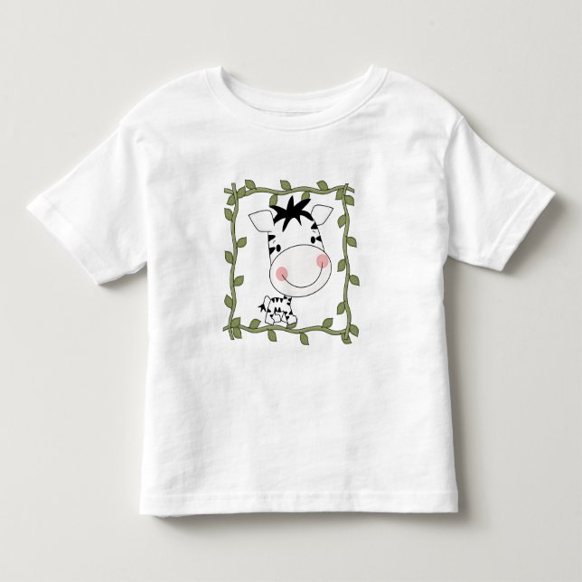 T-shirts et cadeaux de zèbre de bébé (Devant)