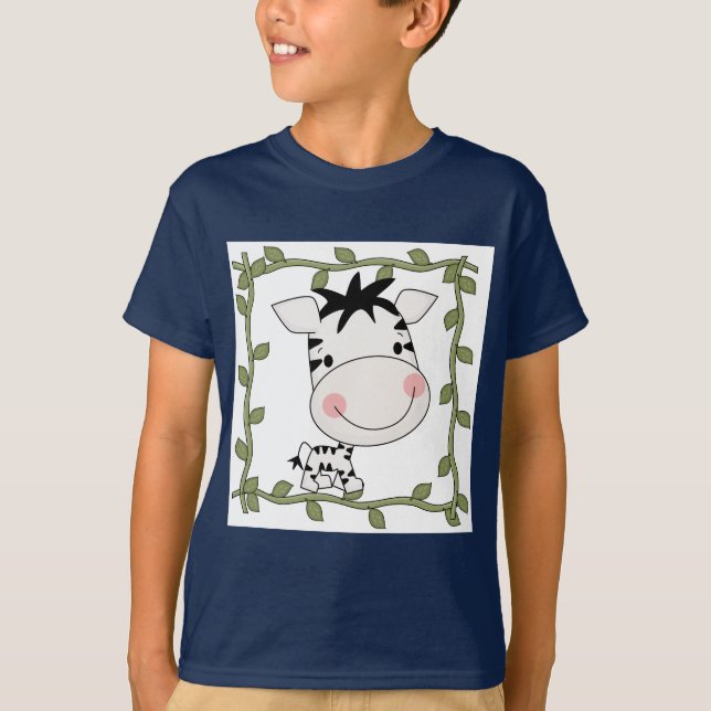 T-shirts et cadeaux de zèbre de bébé (Devant)