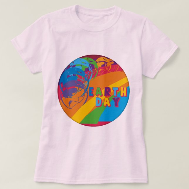 T-shirts et cadeaux d'Earthday (Design devant)