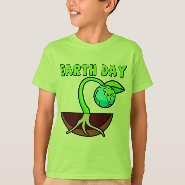 T-shirts et cadeaux d'Earthday (Devant)