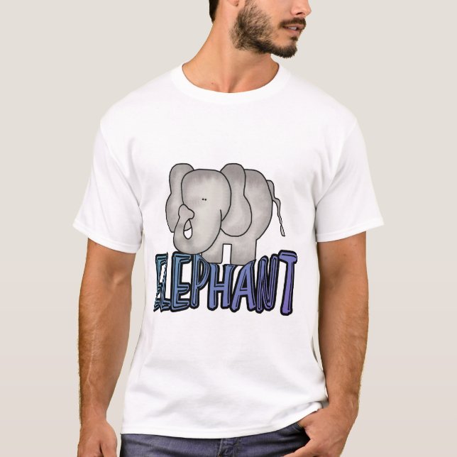 T-shirts et cadeaux d'éléphant (Devant)