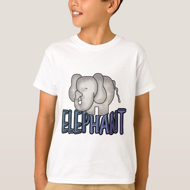 T-shirts et cadeaux d'éléphant (Devant)