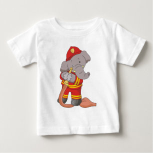 T-shirts et cadeaux d'éléphant de sapeur-pompier
