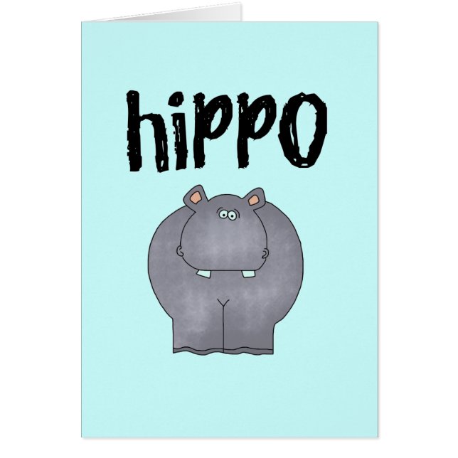 T-shirts et cadeaux d'hippopotame (Devant)