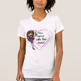 T-shirts et cadeaux d'infirmière de brune