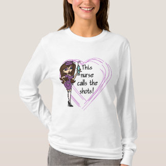 T-shirts et cadeaux d'infirmière de brune