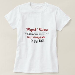 T-shirts et cadeaux drôles d'infirmière de Psych