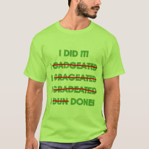 T-shirts et cadeaux drôles d'obtention du diplôm