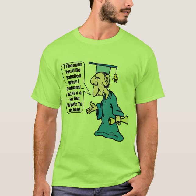 T-shirts et cadeaux drôles d'obtention du diplôme (Devant)