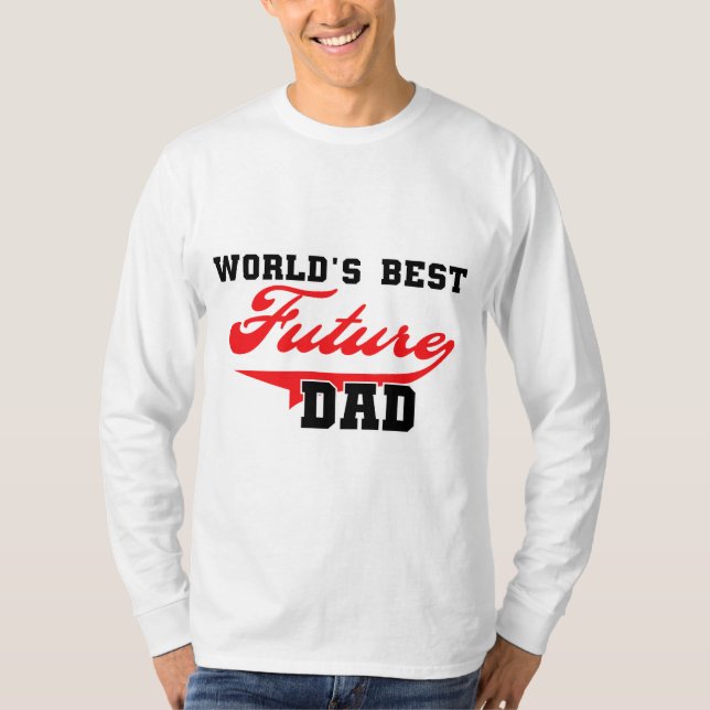 T-shirts et cadeaux du meilleur futur papa du mond (Devant)