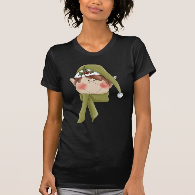 T-shirts et cadeaux Elf de vacances (Devant)