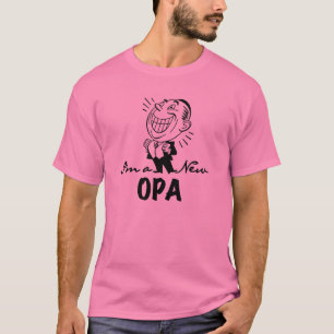 T-shirts et cadeaux en nouvel opa souriants
