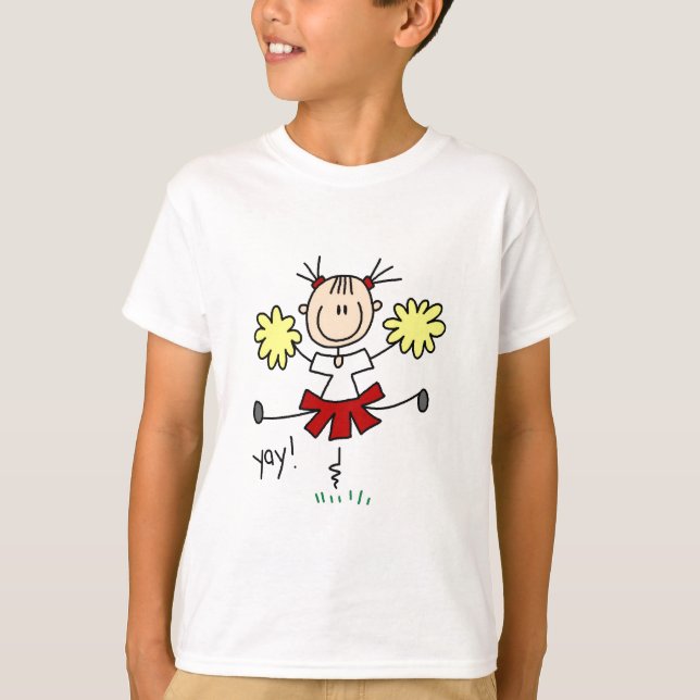 T-shirts et cadeaux encourageants d'équipe de Yay (Devant)