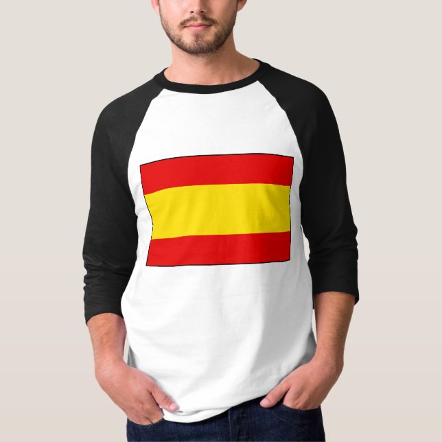 T-shirts et cadeaux espagnols de drapeau (Devant)
