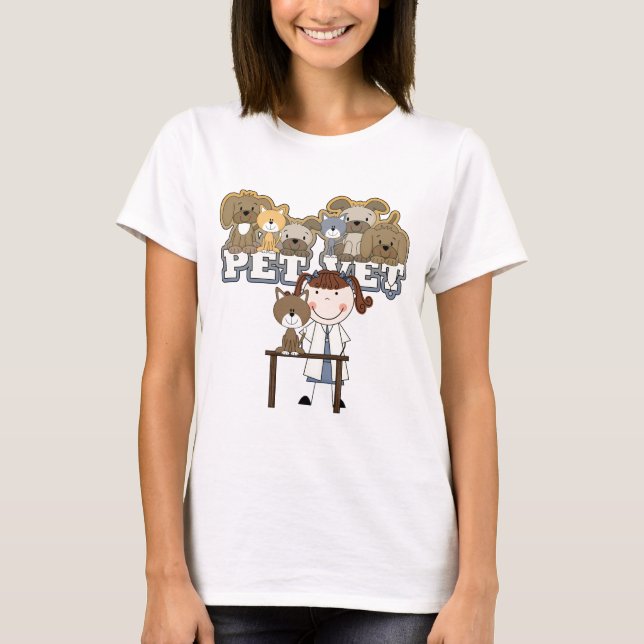 T-shirts et cadeaux femelles de brune de (Devant)