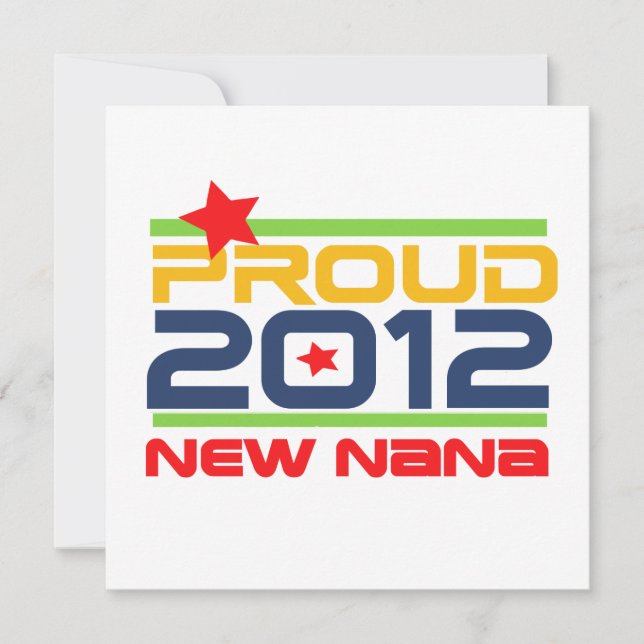 T-shirts et cadeaux Fiers Nana 2012 (Devant)