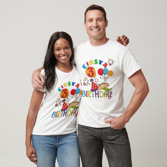 T-shirts et cadeaux Fiesta 3e anniversaire (Unisexe)