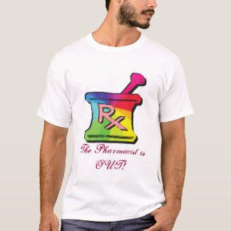 T-shirts et cadeaux gais de pharmacien