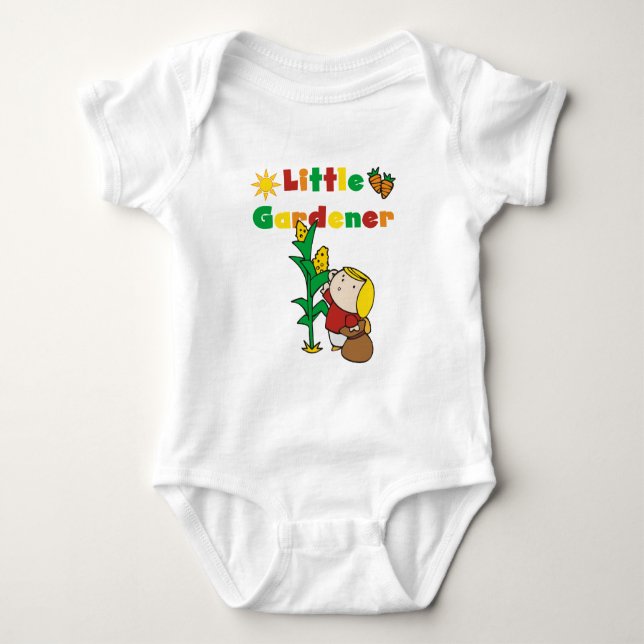 T-shirts et cadeaux Girl Little Gardener (Devant)
