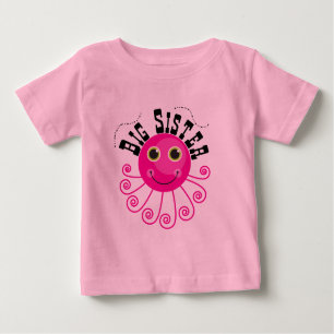 T-shirts et cadeaux Grosse Soeur Pink Octopus