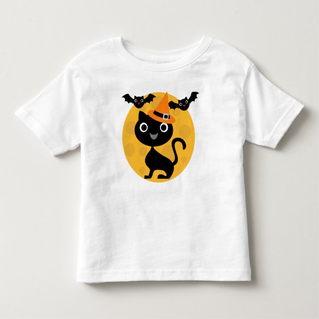T-shirts et cadeaux Halloween Chats et chauves-sou (Devant)