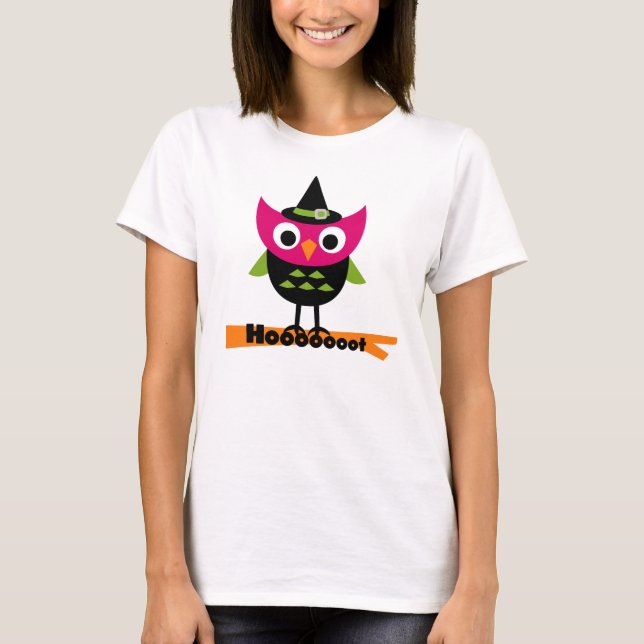 T-shirts et cadeaux Halloween Owl (Devant)