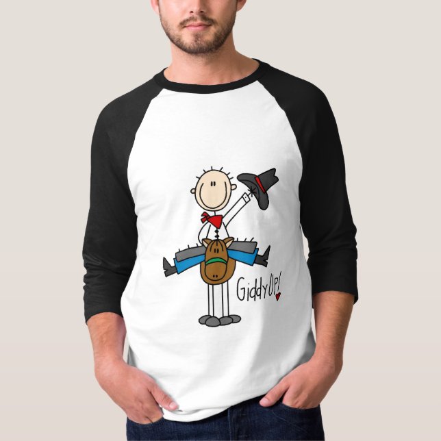 T-shirts et cadeaux hauts étourdis de cowboy (Devant)