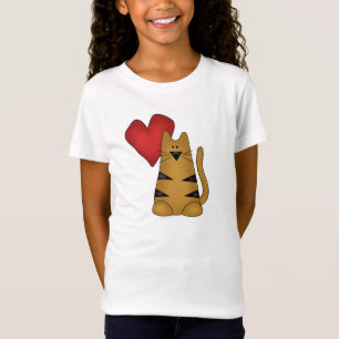 T-shirts et cadeaux Heart and Striped Cat