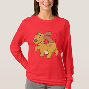 T-shirts et cadeaux heureux de chien de Brown