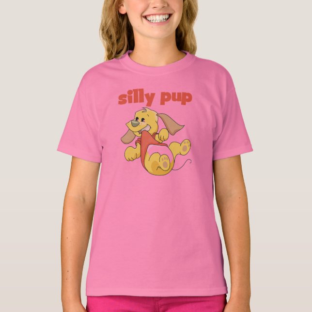 T-shirts et cadeaux idiots de chiot (Devant)