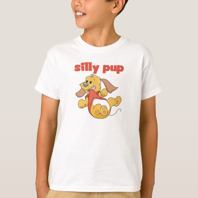 T-shirts et cadeaux idiots de chiot (Devant)