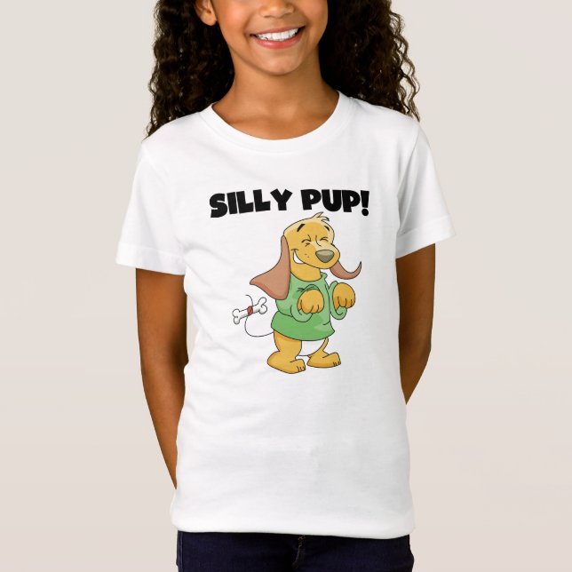 T-shirts et cadeaux idiots de chiot de chemise (Devant)
