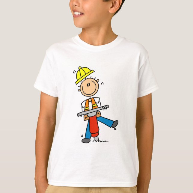 T-shirts et cadeaux Jack Hammer de construction (Devant)