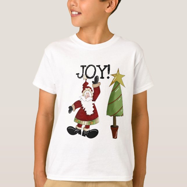 T-shirts et cadeaux JOY Santa Claus (Devant)