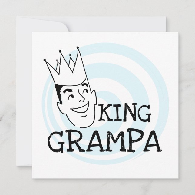 T-shirts et cadeaux King Grampa (Devant)