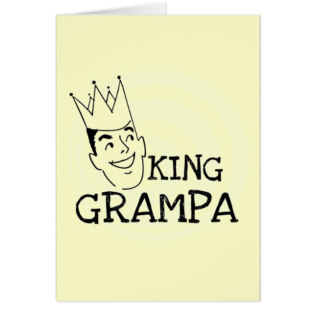 T-shirts et cadeaux King Grampa (Devant)