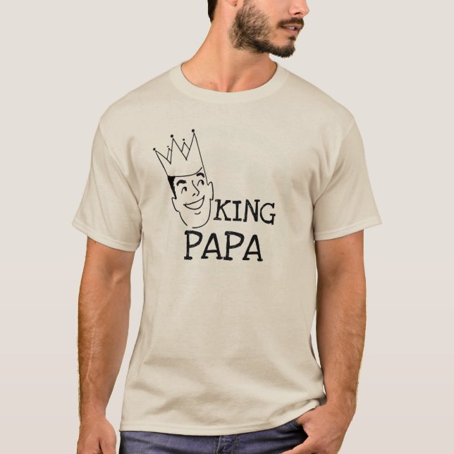 T-shirts et cadeaux King Papa (Devant)