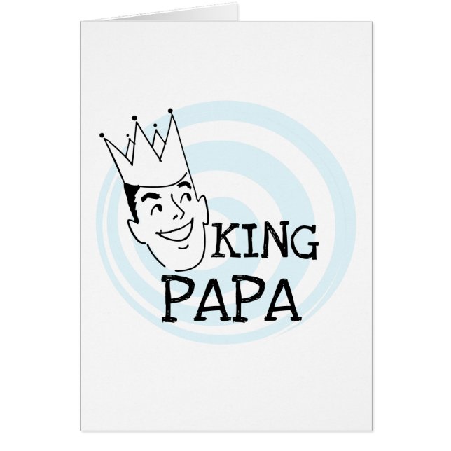T-shirts et cadeaux King Papa (Devant)