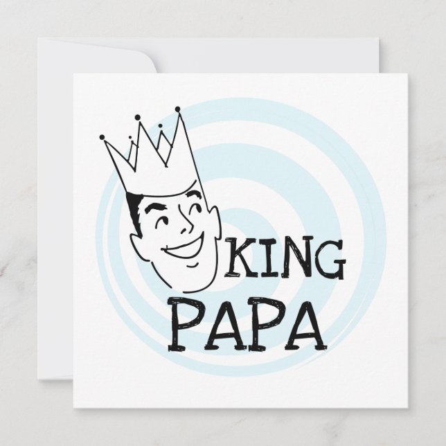 T-shirts et cadeaux King Papa (Devant)