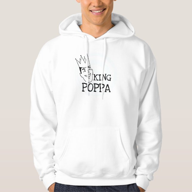 T-shirts et cadeaux King Poppa (Devant)