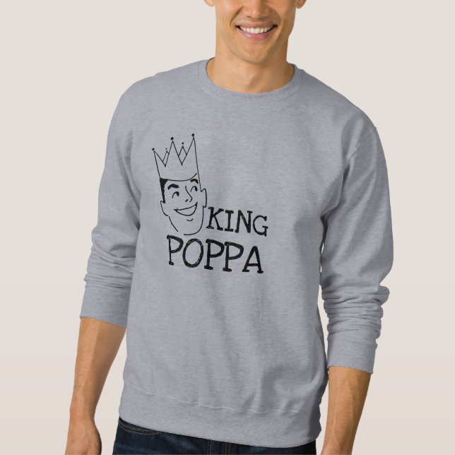 T-shirts et cadeaux King Poppa (Devant)