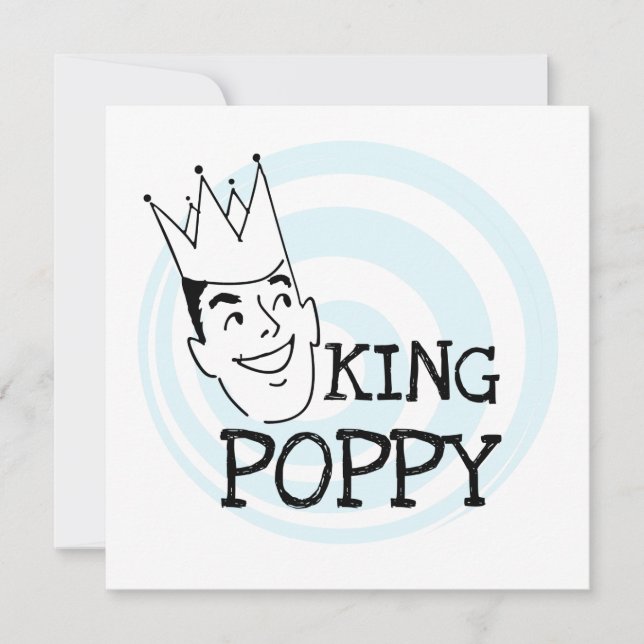 T-shirts et cadeaux King Poppy (Devant)