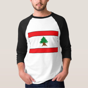 T-shirts et cadeaux libanais de drapeau
