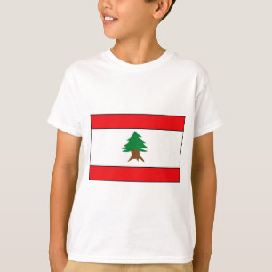 T-shirts et cadeaux libanais de drapeau